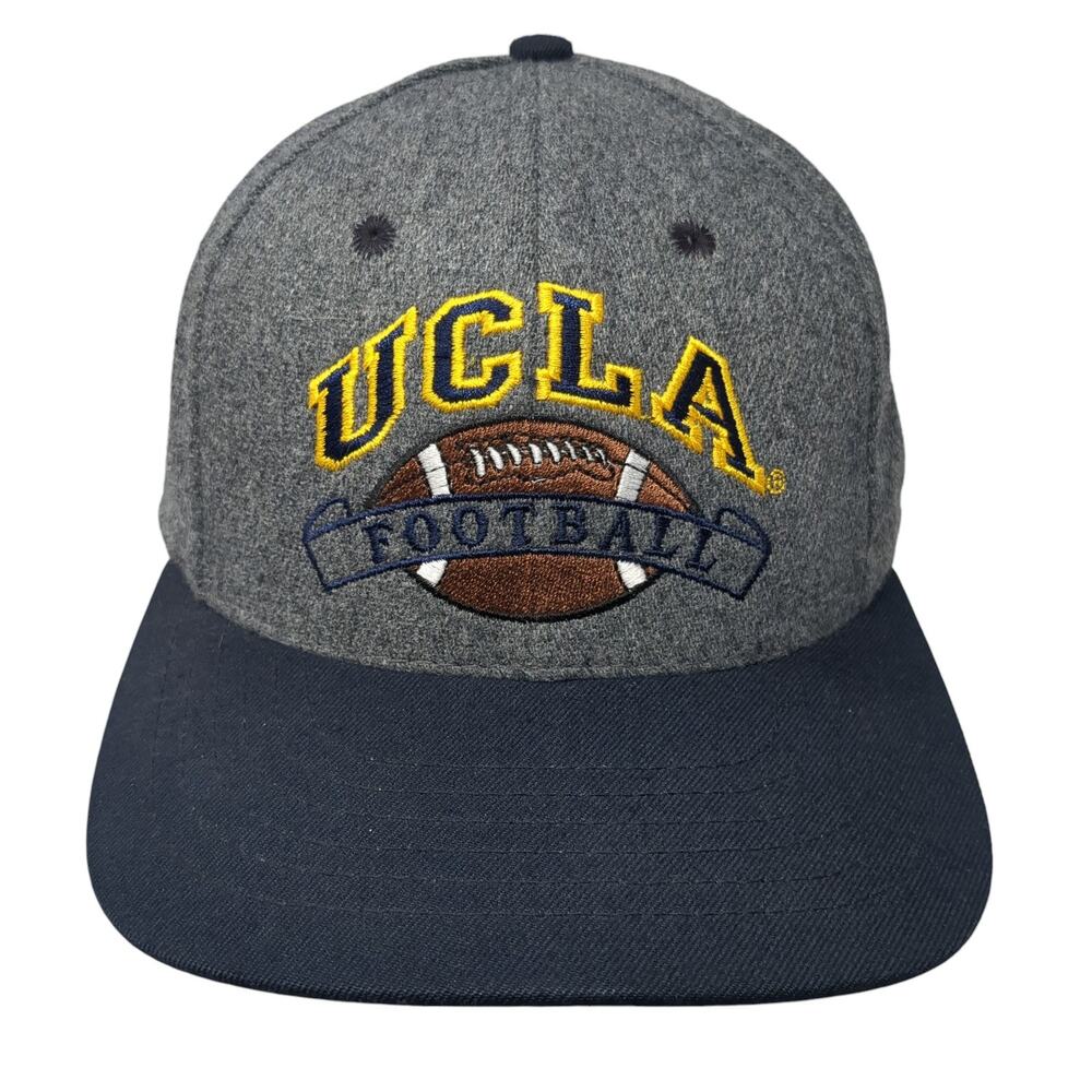 Vintage California Headwear Snapback Hat UCLA Football Made in USA Multicolor